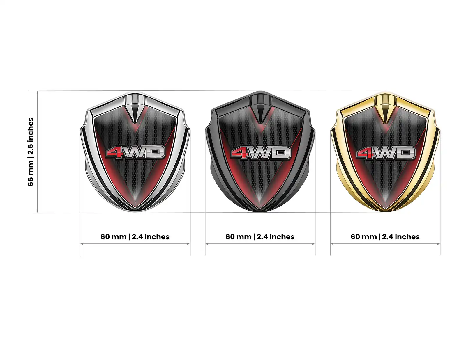 3d Metal Emblem Limited Style Stylish 3D Decal